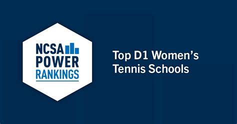 division 1 tennis colleges